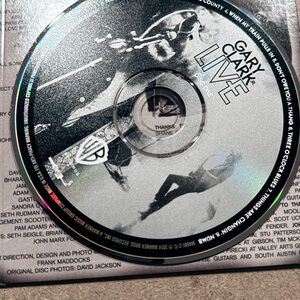 Warner Bros. Gary Clark Jr. Live CD - Black and Silver